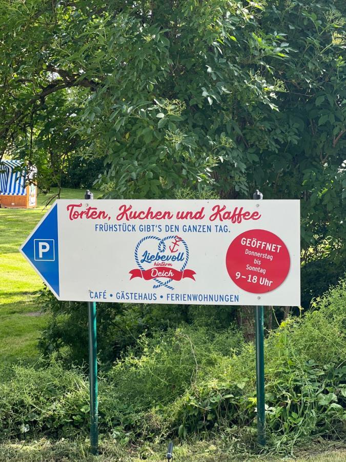Liebevoll Hinterm Deich - Ferienwohnungen Lehe  Luaran gambar